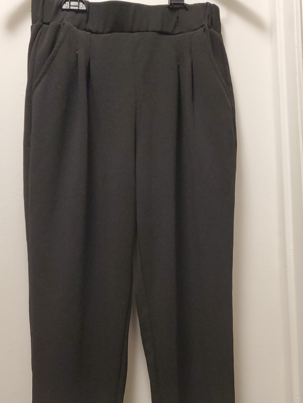 Women’s Black Tapered Trousers